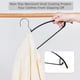 thumbnail image 3 of Hangers Nature Smile con revestimiento antideslizante de PVC para suéteres, paquete de 20, 3 of 8