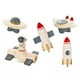 thumbnail image 1 of Set Cohetes Bloques Construcción Infantil Goma 15 pzas, 1 of 4