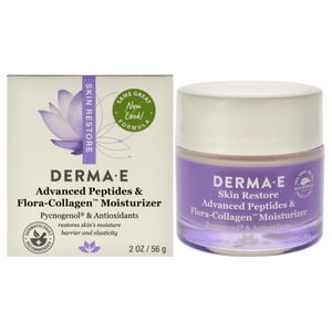 Derma-E - Humectante Avanzado De Péptidos Y Colágeno De Para Unisex - Humectante De 2 Oz