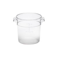 Gastroplast - Recipiente Policarbonato Redondo 0.95 Litros Sin Tapa