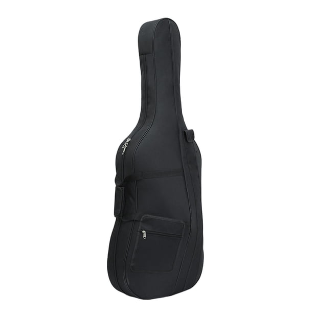 Gig Bag Mochila para violonchelo, tela Oxford, múltiples bolsillos acolchados, estuche suave para violonchelo a prueba de lluvia para acampar, viajes, , 115cmx45cmx25cm