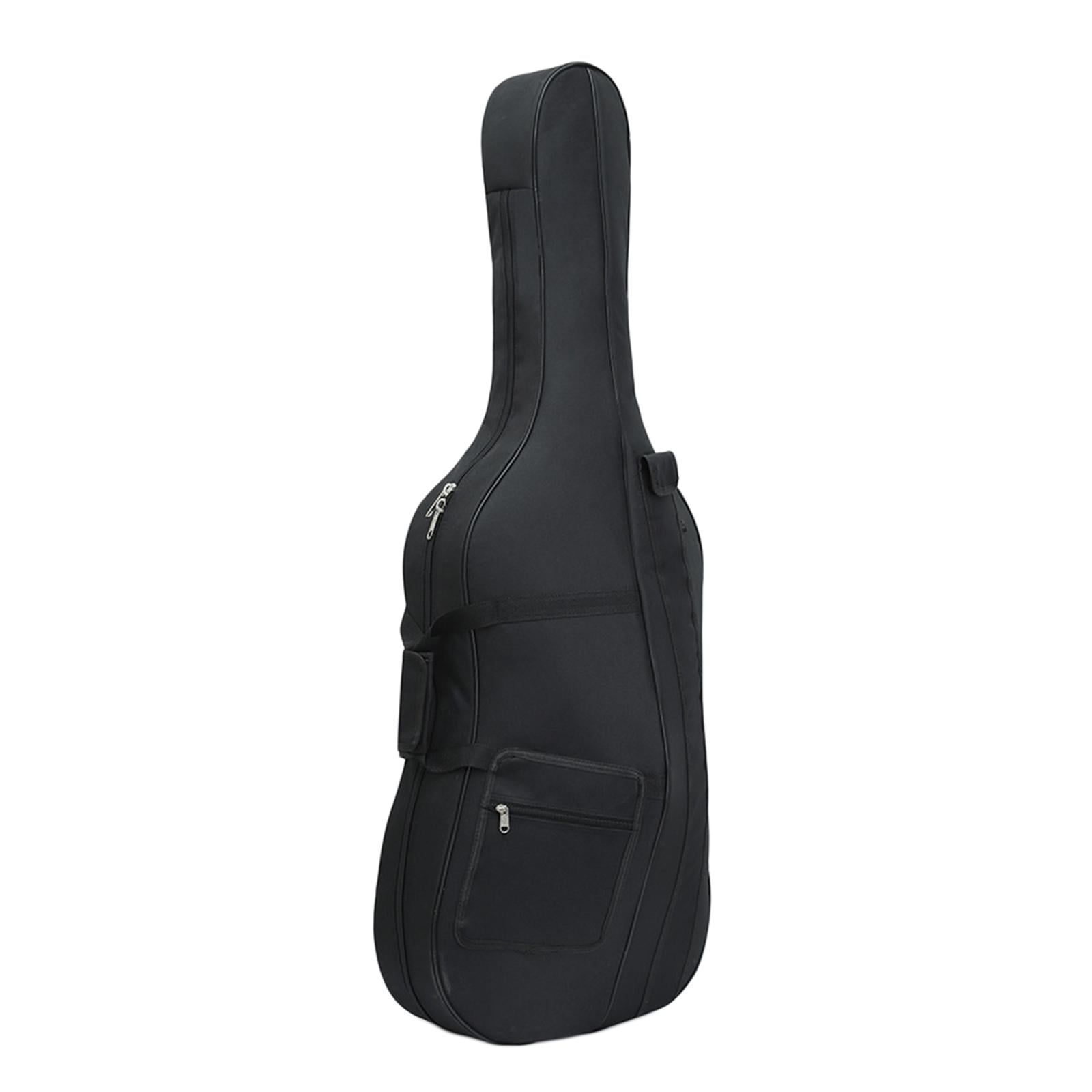 Magideal - Gig Bag Mochila Para Violonchelo, Tela Oxford, Múltiples Bolsillos Acolchados, Estuche Suave Para Violonchelo A Prueba De Lluvia Para Acampar, Viajes, , 115cmx45cmx25cm