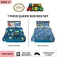 thumbnail image 2 of Juego de cama Franco Super Mario Bros. Kids Queen Size 7 piezas, 2 of 6