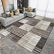 thumbnail image 1 of Alfombras Para Living Medida 150x200cm Textura Lisa Diseño Estampado Con Antideslizante, 1 of 3