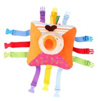 Magideal - Montessori Hebilla Juguetes Educativos Para Edades Tempranas Desarrollar Habilidades Motoras Hebilla Almohada Habilidad Básica Para La Vida Juguetes A Pájaro