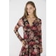 thumbnail image 3 of Vestido Mesh Lucía Burdeo vino S, 3 of 5