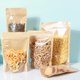 thumbnail image 5 of Bolsas de alimentos lucpur 150 unidades 12 × 20 cm papel kraft Mylar, 5 of 9