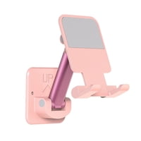 Genérico - Soporte De Pared Ajustable Para Tablet Con Brazo Extensible Para Ipad Iphone 4-12 Pulgadas Soporte Universal Para Teléfonos Móviles-Rosa