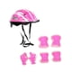 thumbnail image 3 of Casco de bicicleta para niños, equipo de bicicleta de equilibrio, protector resistente al desgaste de alto rendimiento, casco de patinaje sobre ruedas Rosa, 3 of 5