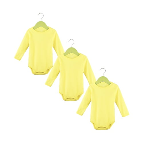 Pumucki - Set De 3 Bodys Amarillo Talla 3-6m