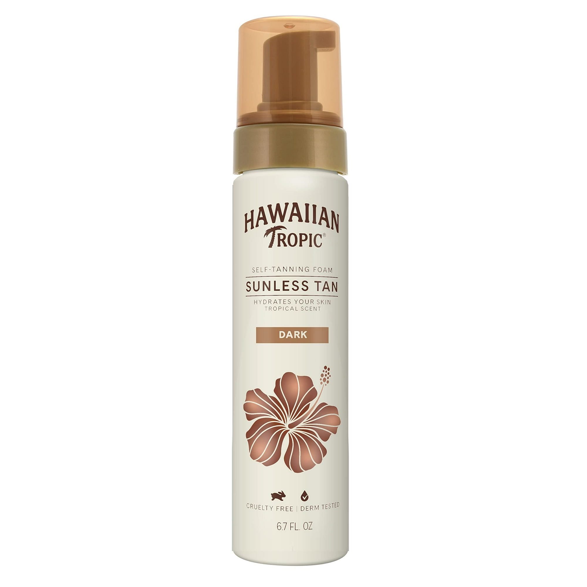 Espuma Autobronceadora Hawaiian Tropic Sunless Tan Dark 200 Ml