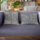 thumbnail image 3 of Cojín decorativo Plutus Brands Blue Plutus Diamonds 66 x 66 cm, 3 of 9