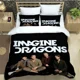 thumbnail image 1 of Rock Band Imagine Dragons Bedding Sets exquisite bed supplies set duvet cover bed comforter set bedding set luxury birthday gift Bed Sheets, 1 of 5