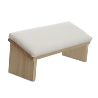 Magideal - Reposabrazos Para Uñas, Accesorio, Escritorio De Herramientas De Manicura Cojín Para Reposabrazos Para Uñas Premium Reposabrazos Para Uñas Grande Para Blanco