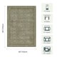 thumbnail image 5 of Rugxara Alfombra de Área Vintage Floral Lavable 152 x 213 cm, 5 of 9