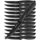 thumbnail image 1 of Juego de cuchillos para carne Home Hero de acero inoxidable con alto contenido de carbono, 12 piezas, 1 of 7