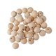 thumbnail image 2 of 50 Uds. De Cuentas Artesanales De Madera Natural Sin Pintar, Accesorios Para Hacer Joyería DIY, 20mm, 2 of 4