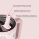 thumbnail image 3 of Botella de agua HydroJug Traveler de 1,2 L con asa y pajita abatible, 3 of 6