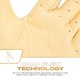 thumbnail image 3 of Guantes de bateo de béisbol Franklin Sports CFX Pro Vanilla/Gold, 3 of 7