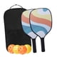 thumbnail image 3 of Pickleball Paddle Raqueta Comfort Grip Para Uso En Interiores Y Exteriores Adultos Niños Naranja, 3 of 5