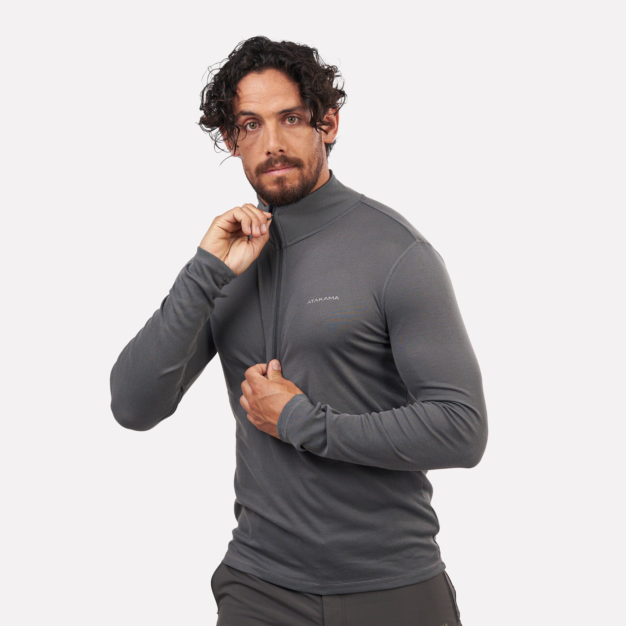 Primera Capa Hombre Ventofit Gris Atakama Outdoor