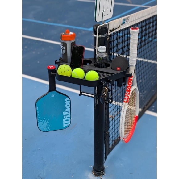 Organizador de cancha Grand Slam Caddie con portavasos y ganchos