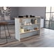 thumbnail image 2 of Isla De Cocina Fendi Blanco Y Castaño 90x120x60 Cm, 2 of 15
