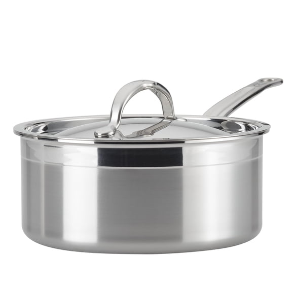 Cacerola Hestan 3 L Acero Inoxidable Inducción