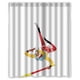 thumbnail image 1 of Cortina de ducha estilo chino Sun Wukong, juego de cortinas de baño con ganchos, tamaño 60 x 72 pulgadas, 1 of 3