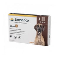 Zoetis - Simparica Para Perros De 40 A 60 Kg. 1 Comprimido