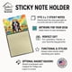 thumbnail image 3 of Dispensador recargable con soporte para notas adhesivas Bernese Mountain Dog, 3 of 7