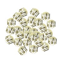 Bothyi - 50 Uds. Cerraduras De Cerrojo Resistentes, Pestillos De Captura De Caja De Madera Para Caja De Baratija Dorada