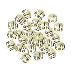 Bothyi - 50 Uds. Cerraduras De Cerrojo Resistentes, Pestillos De Captura De Caja De Madera Para Caja De Baratija Dorada