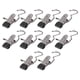 thumbnail image 4 of 10 Uds Colgador De Calcetines Clips De Toalla Colgador De Pantalones Para Fotos Corbatas Al Aire Libre Pantalones Cortos Negro, 4 of 5