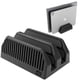 thumbnail image 1 of Soporte vertical doble para laptop Hetism con resorte, 2 ranuras, 1 of 6