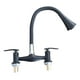 thumbnail image 1 of Llave Combinacion Lavaplatos Cuello Flexible Negra, 1 of 2