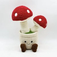 Crusec - Hongo Kawaii Planta 30 Cm Tierno Ideal Para Regalo