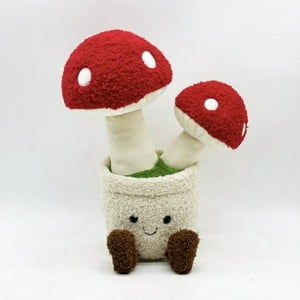 Crusec - Hongo Kawaii Planta 30 Cm Tierno Ideal Para Regalo