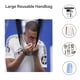 thumbnail image 4 of Kylian Mbappé Bolso de tela con estampado de lienzo para mujer, bolsa de compras reutilizable y estética, con cremallera interior, regalo para mujer, 35 × 40 cm., 4 of 6