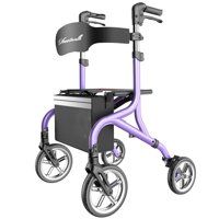 Rollator Walker Planet Walk Superligero Con Asiento Morado