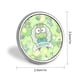 thumbnail image 2 of Keroppi-Theme Round Button Badge: Premium Metal Construction, Ideal for High-End Events 2.8 cm, 2 of 6