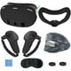 thumbnail image 1 of VR Accesorios Set Para Meta Quest 3, Cubierta protectora para la cara, empuñaduras para el mando, cubierta para los auriculares, protector para la lente y cubierta para la carcasa - Negro, 1 of 8