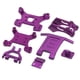 thumbnail image 2 of RC Upgrade Kit Parachoques Delantero Para Wltoys 144001 144002 1:14 Model Car Purple, 2 of 5