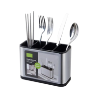 Genérico - Escurridor De Cubiertos – Organizador Y Secador De Utensilios De Cocina