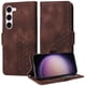 thumbnail image 1 of Carcasa FOXDOCK Samsung Galaxy S23 de cuero PU, diseño acolchado clásico, protección contra caídas y rayones, 1 of 5