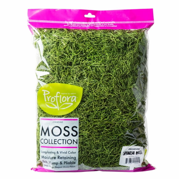 Musgo Español ProFlora 16 oz True Green para Arreglos