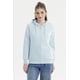thumbnail image 1 of Polerón Mujer Abierto Hodie Celeste, 1 of 4