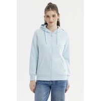 Fashionspark - Polerón Mujer Abierto Hodie Celeste