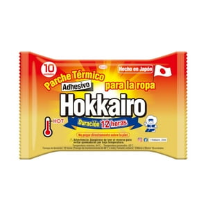 Hokkairo Adhesivo - Parche Térmico 10 Unidades