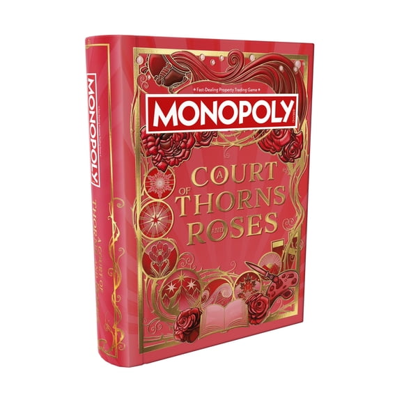 Monopoly: Edición A Court of Thorns and Roses para adultos | Licencia oficial | Inspirado en la serie superventas | +17 años | 2-6 jugadores